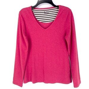 Boden V neck long sleeve Top